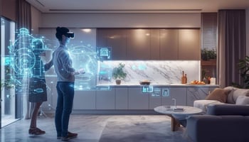 People Shopping for Home Improvement Using AI and VR